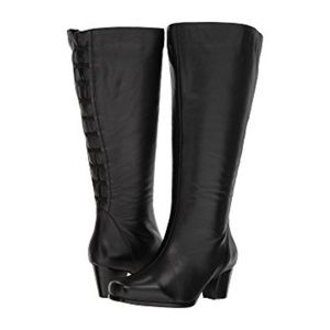 David Tate Tacoma wide calf boot